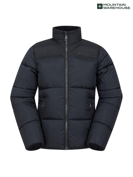 Mountain Warehouse Black Kids Voltage Water-resistant Padded Jacket (202258) | R$ 445