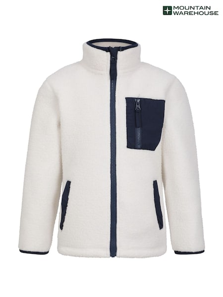 Mountain Warehouse Natural Kids Atlas Zip Borg Fleece (202408) | R$ 275