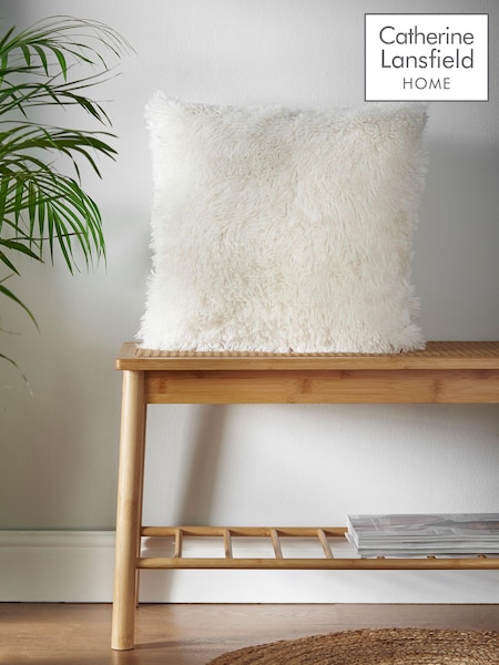 Catherine Lansfield Cream So Soft Cuddly Cushion (202874) | €22