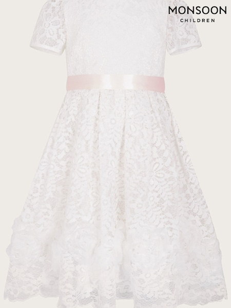 Monsoon Cream Arya Lace Dress (203098) | 47 € - 54 €
