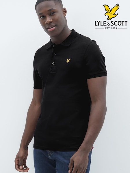 שחור - Lyle & Scott Classic Polo Shirt (203802) | ‏277‏₪