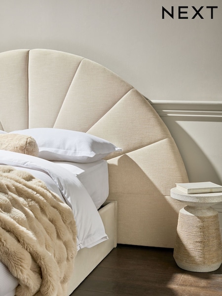 Soft Texture Light Natural Savannah Upholstered Headboard (203876) | €190 - €245