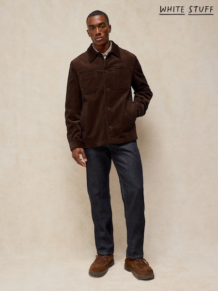 Brown - Regular White Stuff Crosby Cord Jacket