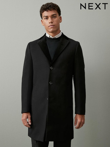Black Epsom Overcoat (204320) | € 35
