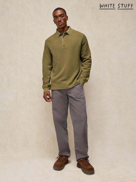 Žlutá - Regular White Stuff Sidmouth Collar Sweatshirt