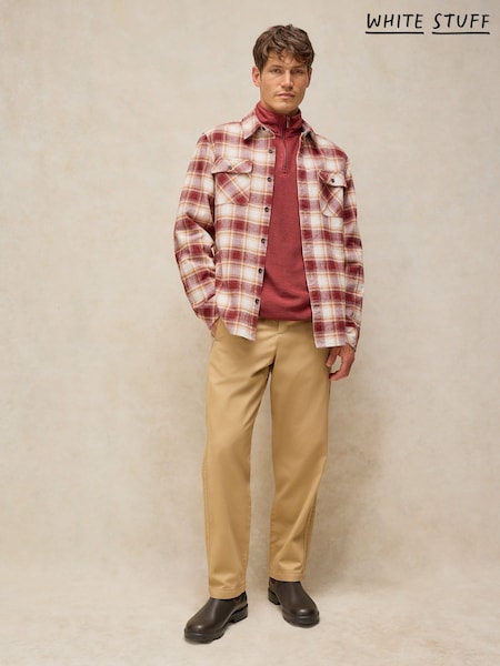 Crveno - Regular White Stuff Darwen Check Shirt