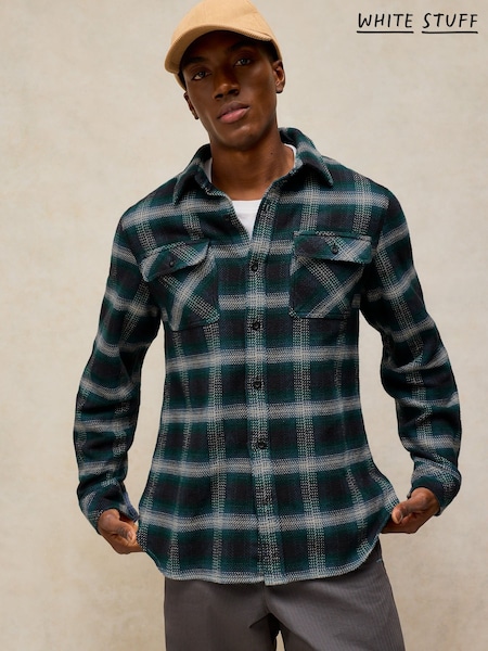 Grün - Regular White Stuff Darwen Check Shirt