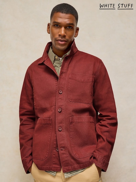 אדום - Regular White Stuff Westgate Workwear Jacket