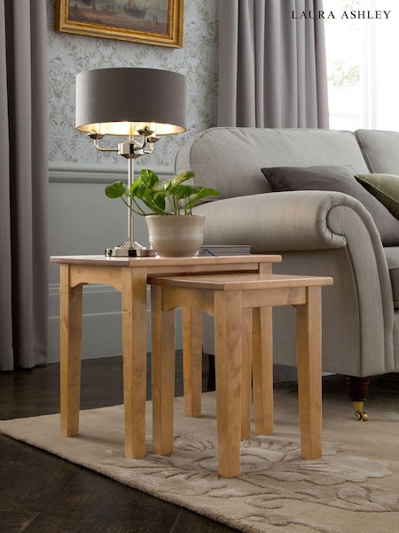 Laura Ashley Honey Gold Garrat Nest of 2 Tables (205492) | €435
