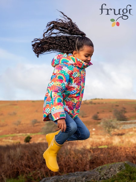 Yellow - Frugi Explorer Wellington Boots