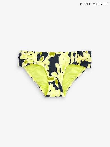 Mint Velvet Berry Red Ruched Side Bikini Briefs (206796) | €8