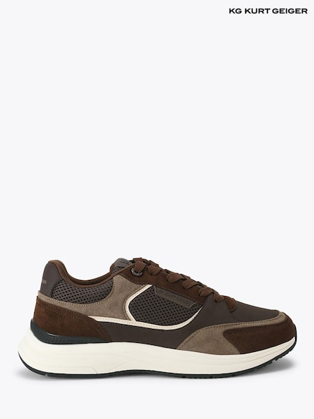 Brown - Regular Kg Kurt Geiger Jett Trainers