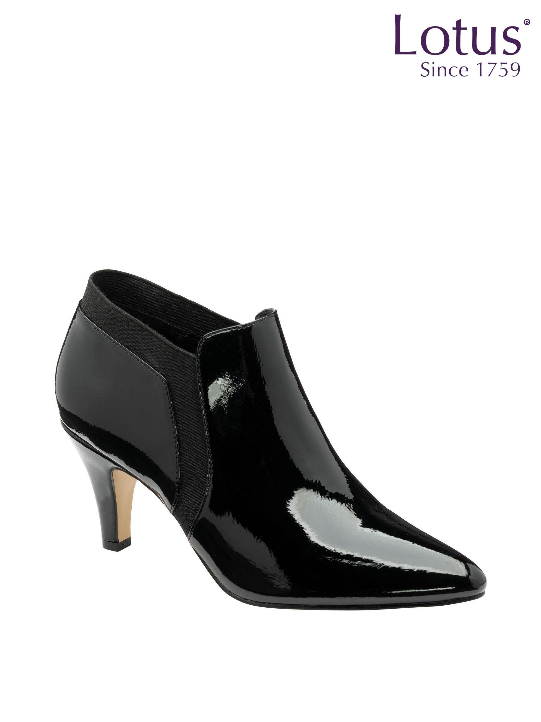 Lotus shoe boots black store