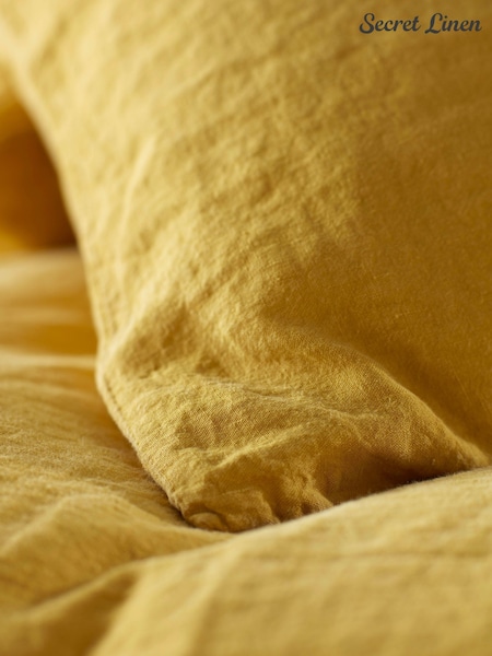 Secret Linen Store 100% Linen Pillowcase