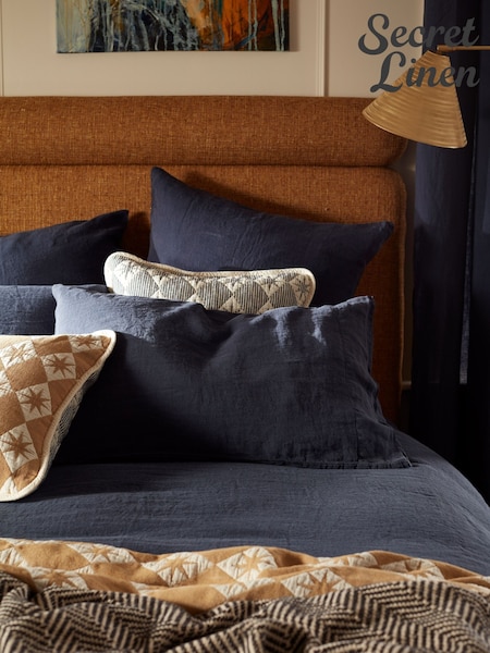 Secret Linen Store 100% Linen Pillowcase
