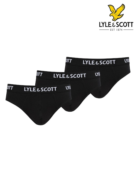 Lyle & Scott Black Core Briefs 3 Pack (208872) | €17.50