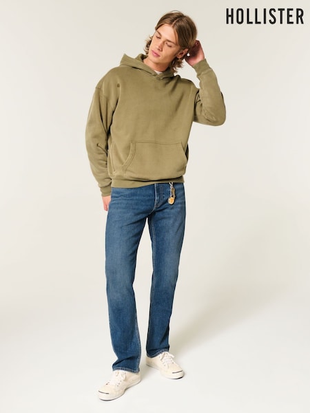 Azul - Regular Hollister Slim Straight Jeans