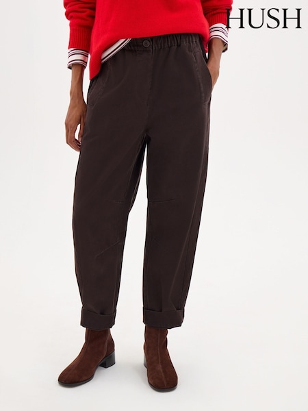 Ruda - Hush Jack Barrel Leg Pull-on Trousers