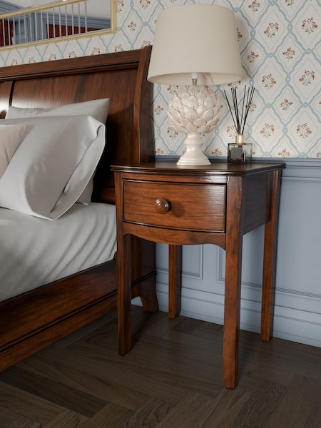 Laura Ashley Dark Broughton Bedside Table (209035) | €530