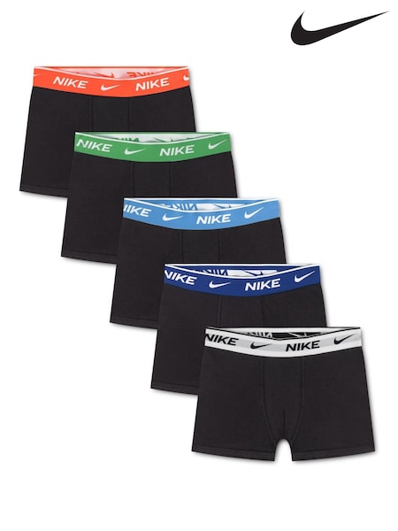 Red - Nike Nhb Color Cotton Briefs 5 Pack