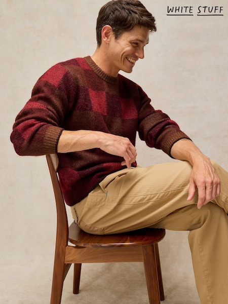 Қызыл - Regular White Stuff Barnes Buffalo Check Jumper