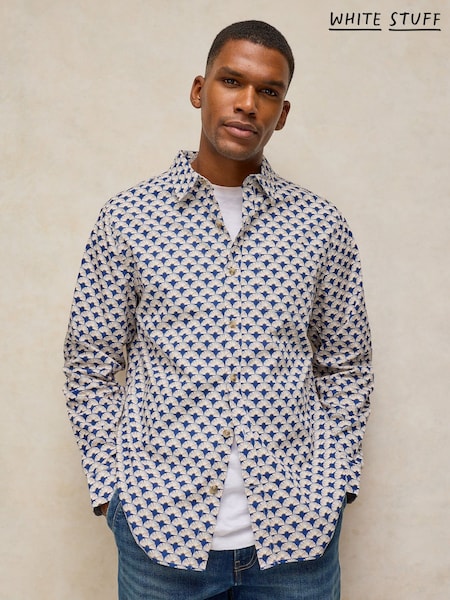 Zils - Regular White Stuff Finsbury Print Shirt