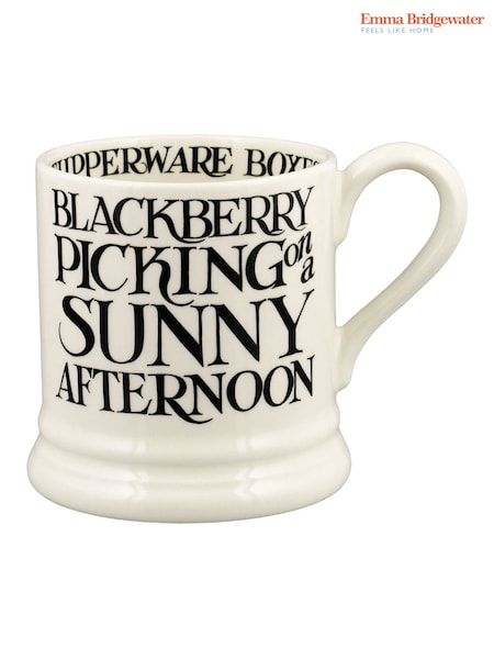 Черный кружка с принтом ежевики Emma Bridgewater 1/2