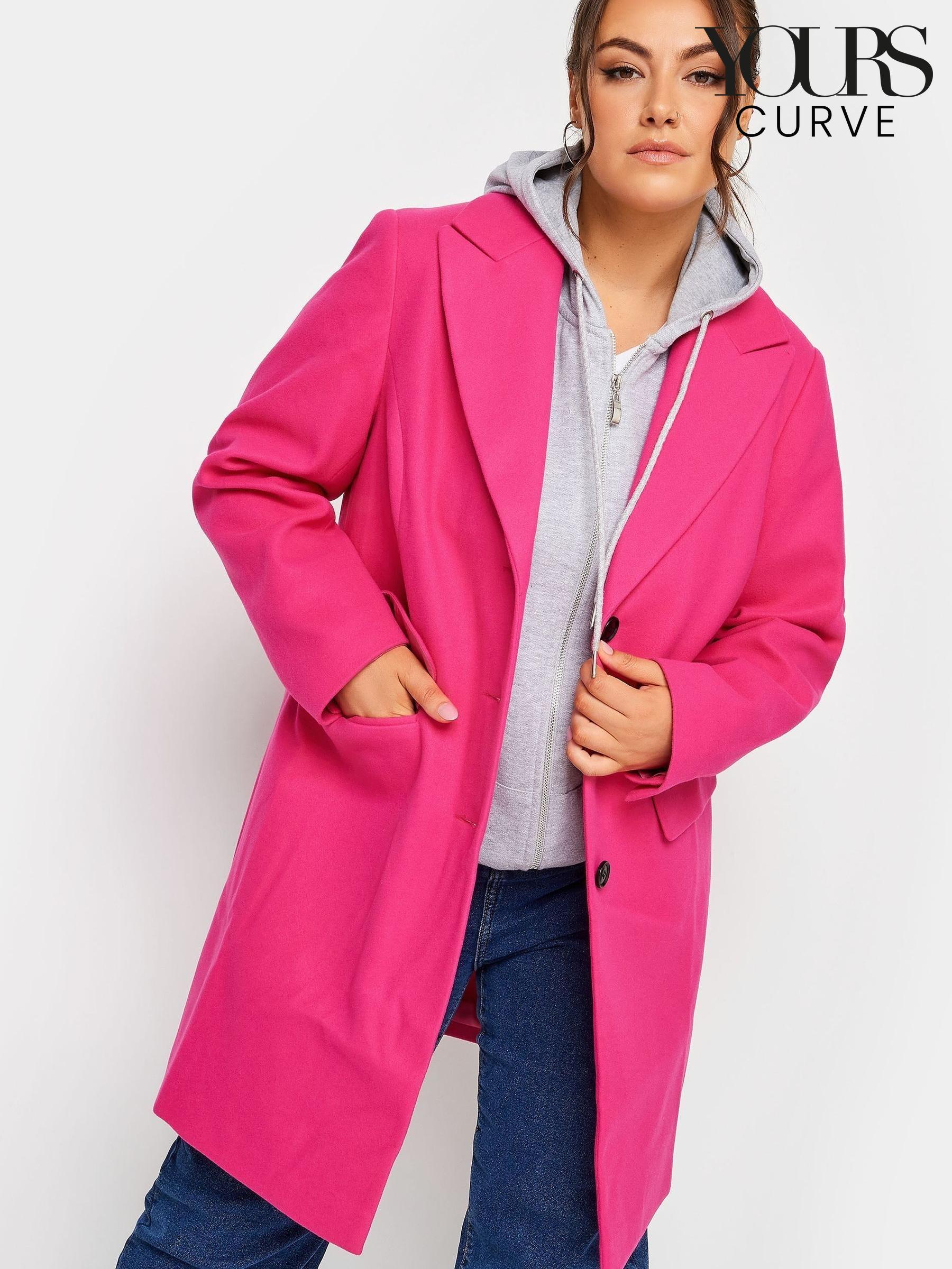 Women s Sale Coats Yours Curve Plain Coatsandjackets Next Luxembourg