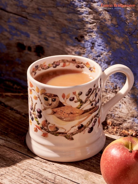 Emma Bridgewater Owl In Sloe Berries 1/2 Pint Mug