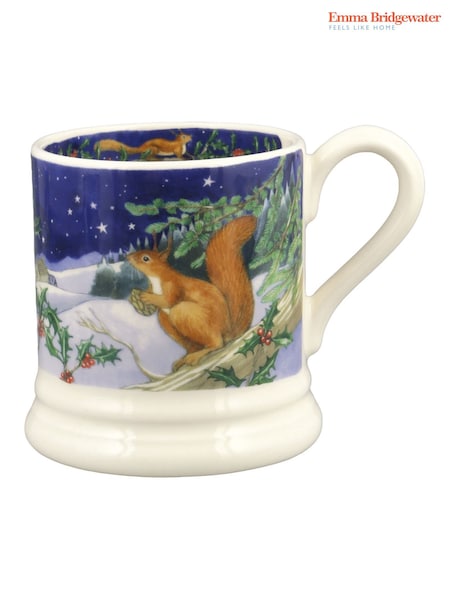 Emma Bridgewater Midnight Squirrel 1/2 Pint Mug