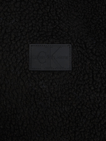 Calvin Klein Jeans Sherpa Half Zip Black Hoodie (212686) | €54