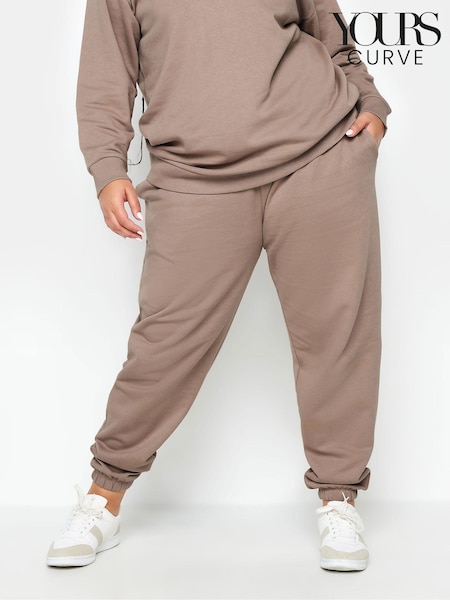 Yours Curve Brown Joggers (212907) | €13