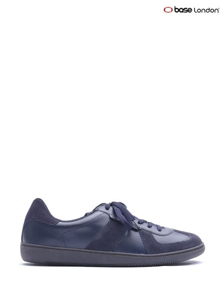 Синий - Regular Base London Tommo Lace Up Trainers