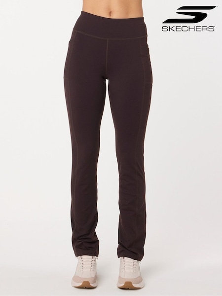 Smeđa - Skechers The Gowalk Joy Trousers