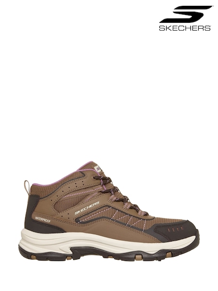 Brown - Skechers Trego Ashaway Walking Boots