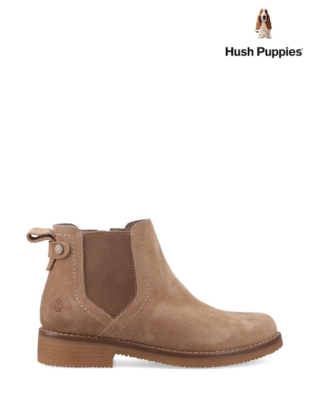 Brown - Hush Puppies Maddy Ankle Boots
