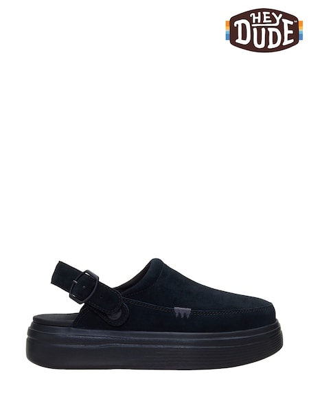 Black - Heydude Austin Lift Clogs