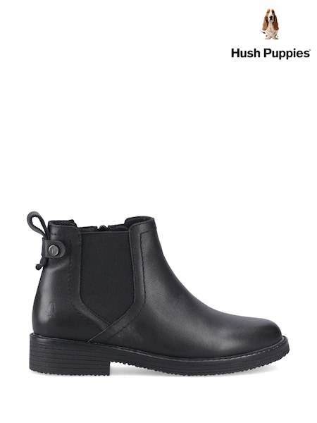 أسود - بوت جلد Maddy من Hush Puppies