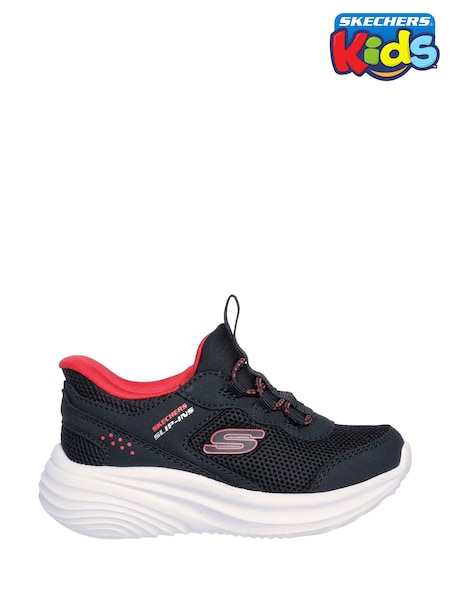 Black/Red - Skechers Bounder Pro Trainers