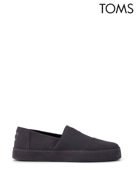 Grey - Regular Toms Alpargata Premium Slip On Shoes
