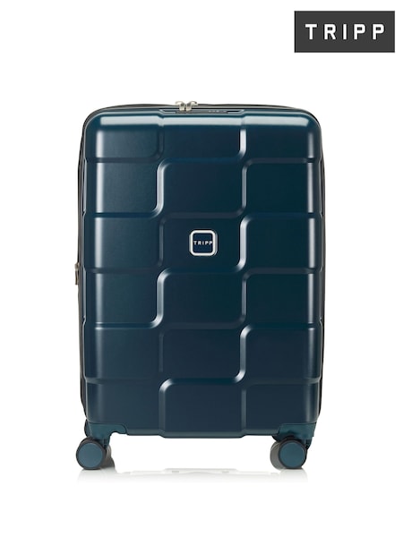 Blue - Tripp Wave Medium Expandable Suitcase