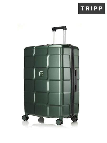 Green - Tripp Wave Large Suitcase