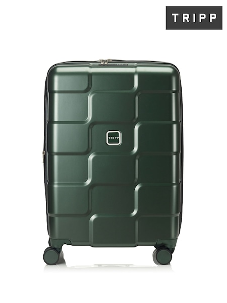 Green - Tripp Wave Medium Expandable Suitcase