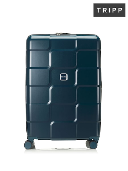 Blue - Tripp Wave Large Suitcase