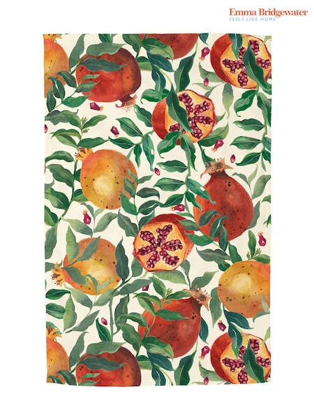 Emma Bridgewater מגבת מטבח, דגם Festive Pomegranate