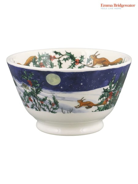 Emma Bridgewater Medianoche Ardilla Pequeño Cuenco Viejo