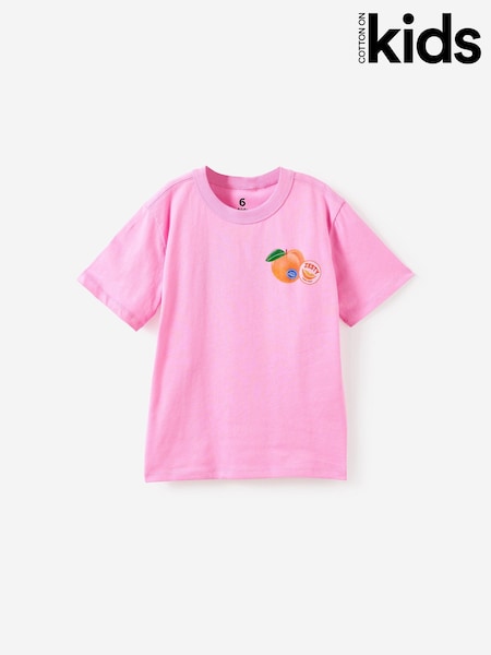 Pink - Cotton On Essential Short Sleeve Graphic T-shirts