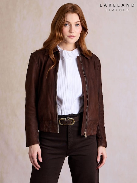 rjava - Bomber jakna Lakeland Leather Frozwick