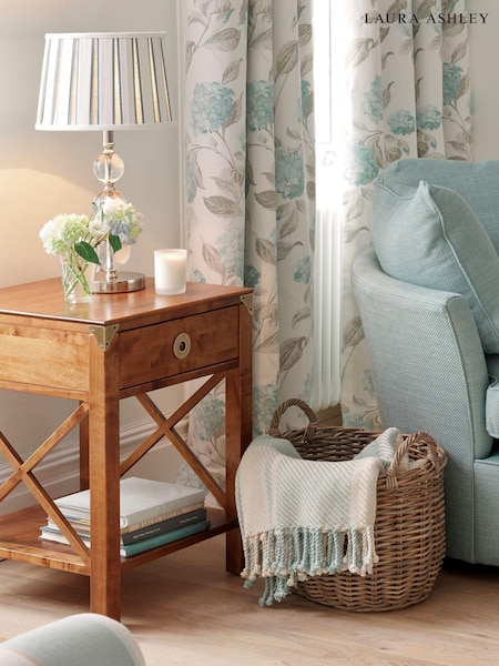 Laura Ashley Honey Gold Balmoral 1 Drawer Side Table (215182) | €467