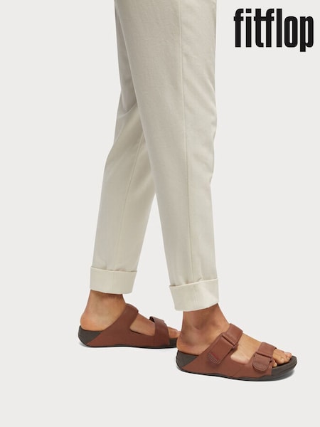 FitFlop Gogh Moc Leather Slides (215211) | R$ 850
